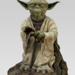 Yoda using the force - Collection Star wars - Grande statue en résine 6