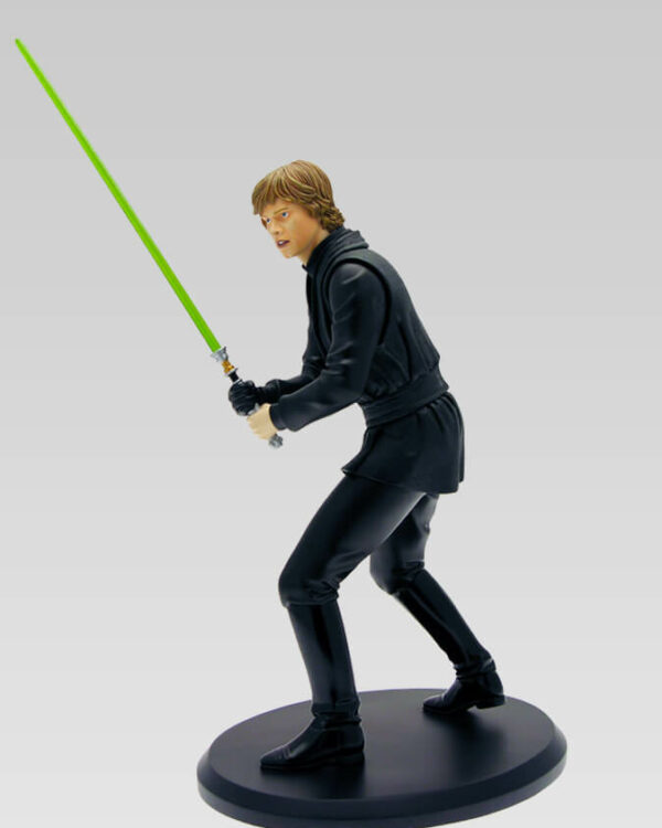 C139 Luke chevalier Jed combat avec laser vert statuettes et figurines de collection edition limitee star wars attakus 1