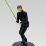 C139 Luke chevalier Jed combat avec laser vert statuettes et figurines de collection edition limitee star wars attakus
