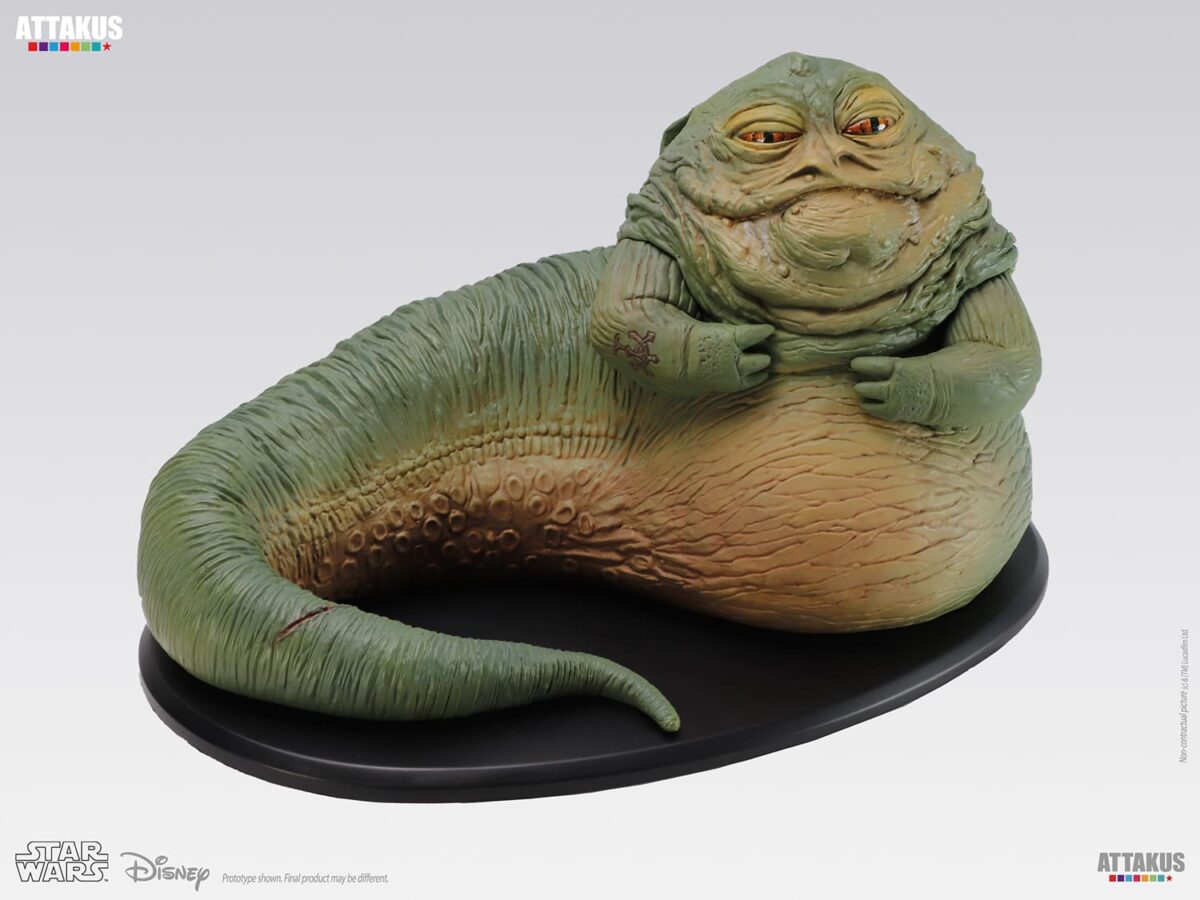 jabba le Hutt collection star war statuette figurine en résine édition limitée boutique attakus bonus