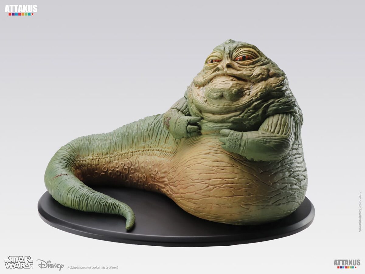 jabba le Hutt collection star war statuette figurine en résine édition limitée boutique attakus 3