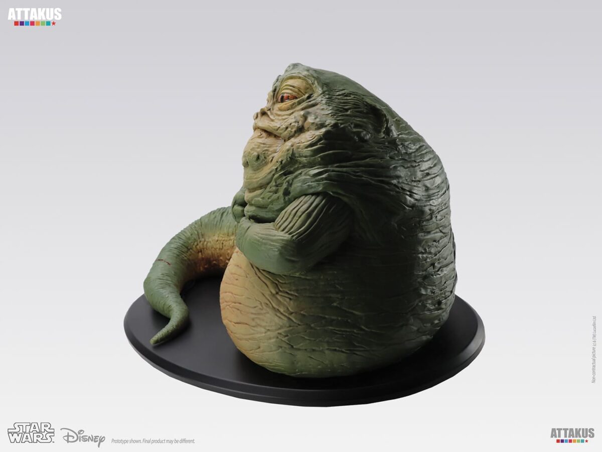 jabba le Hutt collection star war statuette figurine en résine édition limitée boutique attakus 5