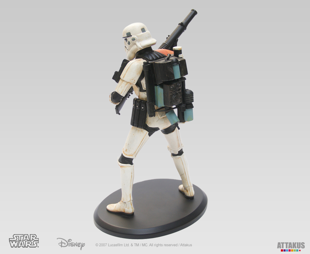 sw045 sandtrooper stormtrooper empire star wars figurine de collection édition limitée attakus lucas film 6