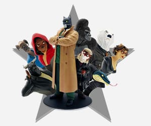 Univers blacksad attakus statuettes et figurines de collection bandes dessinées BD