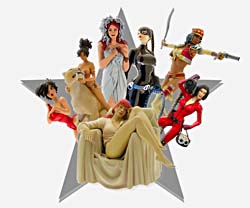 pinup attakus collectible statues-figurines artbooks authors comics sketchbooks