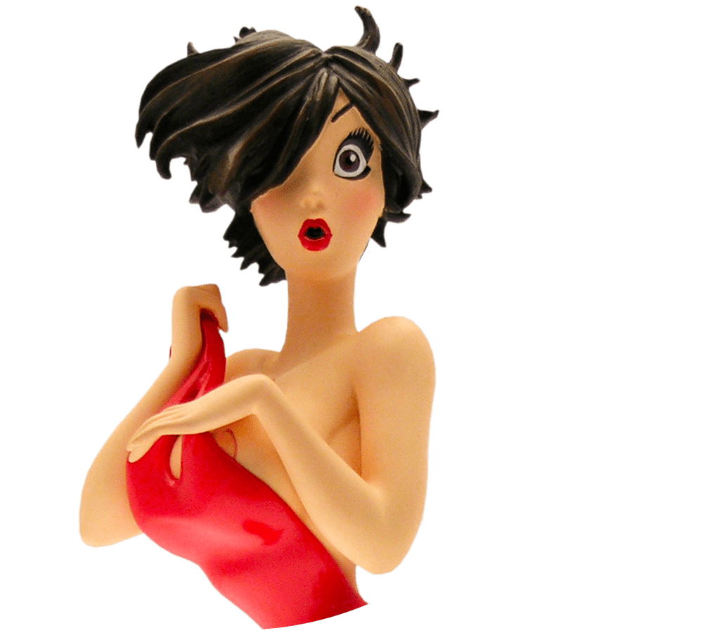 Suzette pin-up attakus collection statues figurine bandes dessinées franco-belge