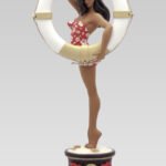 C789 Yuku Leelee pin up maillot de bain avec bouée statuette de collection édition limitee attakus
