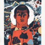 Sérigraphie Retour à zéro – Collection Livres bandes dessinées artbook - omix Buro – Ankama - Laurent Bourlaud