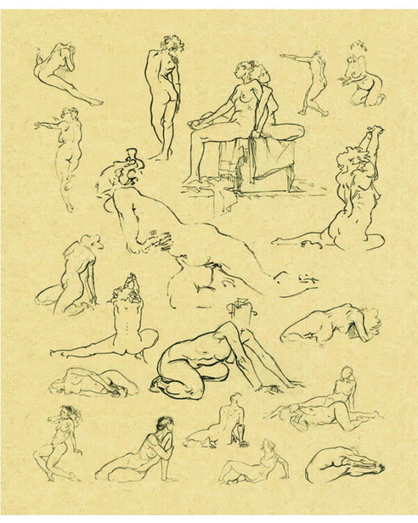 Sketchbook Virginie Augustin - Comix Buro - croquis artprint dessin 6