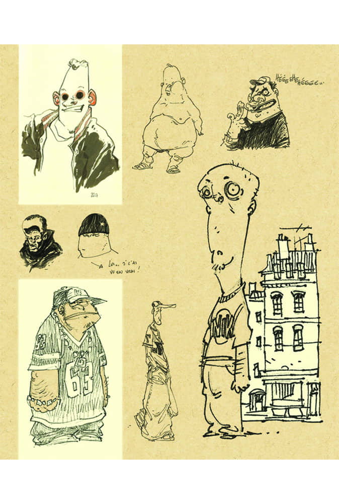 Sketchbook Virginie Augustin - Comix Buro - croquis artprint dessin 4