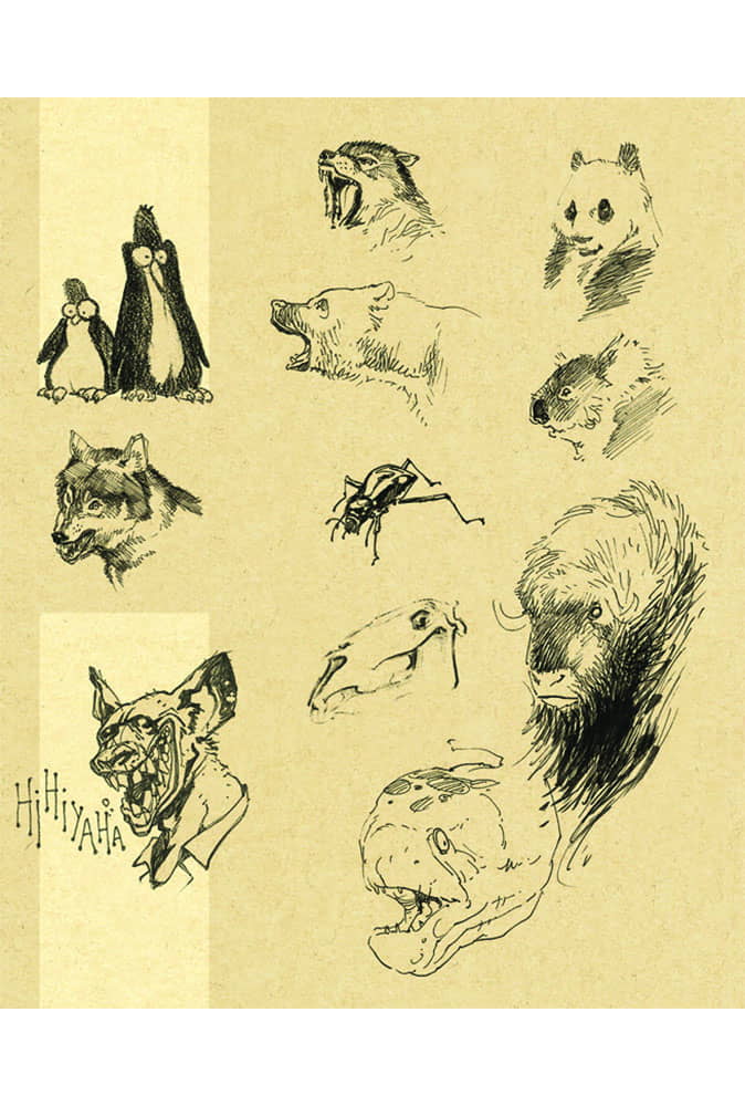 Sketchbook Virginie Augustin - Comix Buro - croquis artprint dessin 2