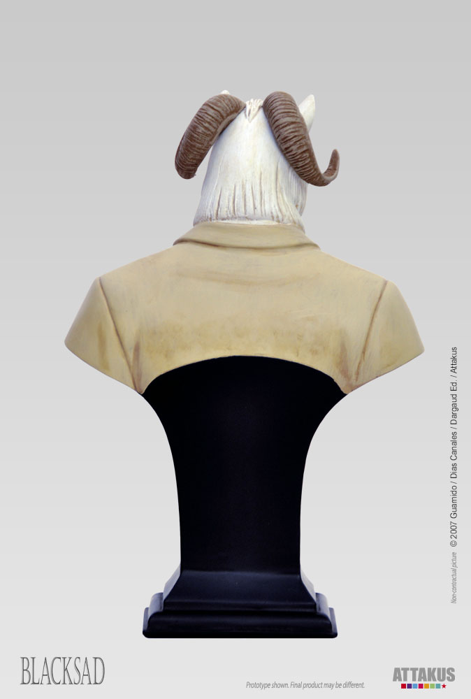 Thomas Lachapelle - Collection BD Blacksad - Buste en résine 4