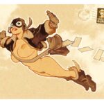 Affiche - Aviatrice – artprint artbook - Olivier Vatine