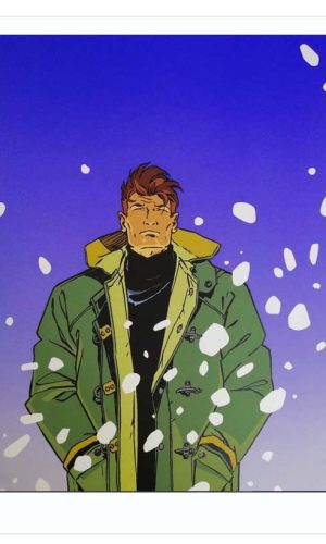 Sérigraphie Largo Winch - Le Prix de l'argent - champaka affiche