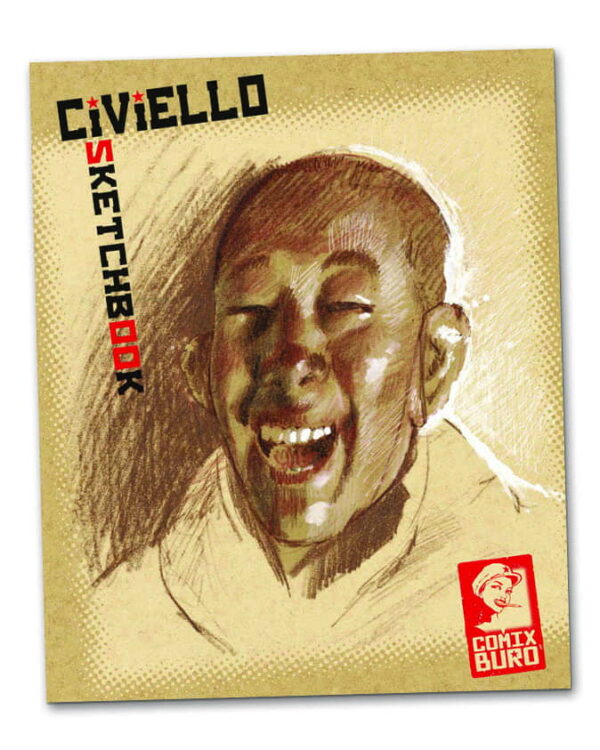 Sketchbook Civiello - Comix Buro - croquis artprint dessin - Attakus