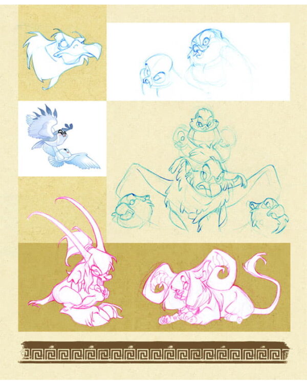 Sketchbook Atalante Hors-série - Comix Buro - croquis artprint dessin 3