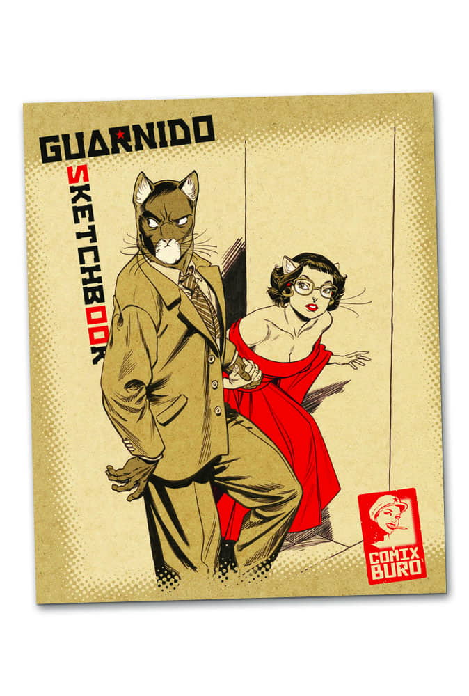 Sketchbook Guarnido - Comix Buro - croquis artprint dessin - Attakus