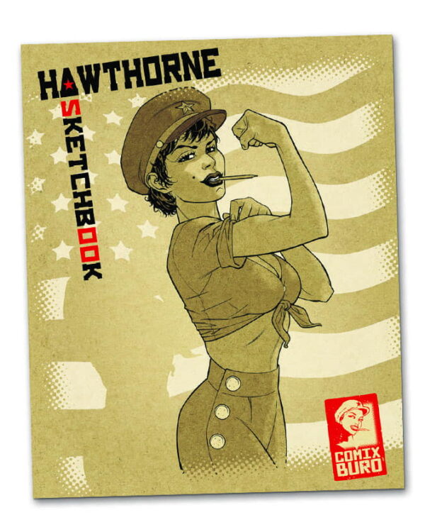 Sketchbook hawthorne - Comix Buro - croquis artprint dessin - Attakus