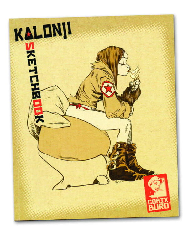 Sketchbook Kalonji - Comix Buro - croquis artprint dessin - Attakus