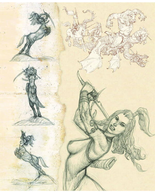 Sketchbook Lereculey - Comix Buro - croquis artprint dessin 6