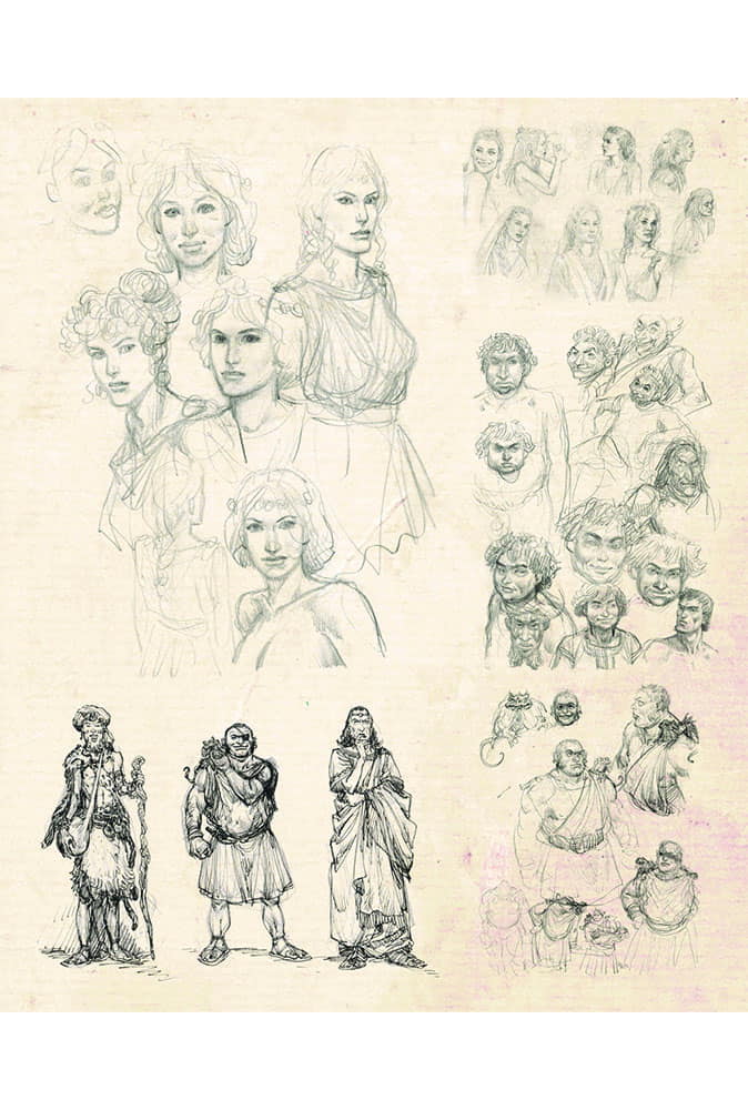 Sketchbook Lereculey - Comix Buro - croquis artprint dessin 5
