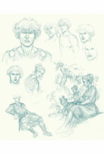 Sketchbook Lereculey - Comix Buro - croquis artprint dessin 4
