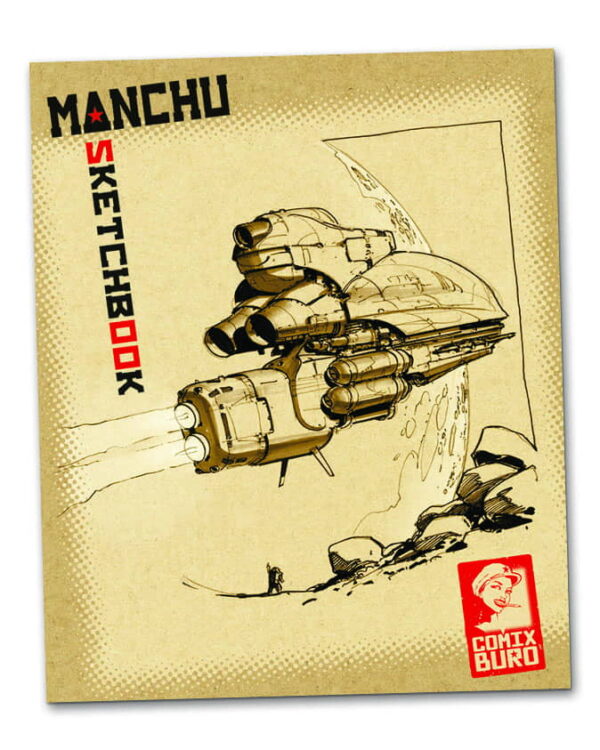 Sketchbook Manchu - Comix Buro - croquis artprint dessin - Attakus