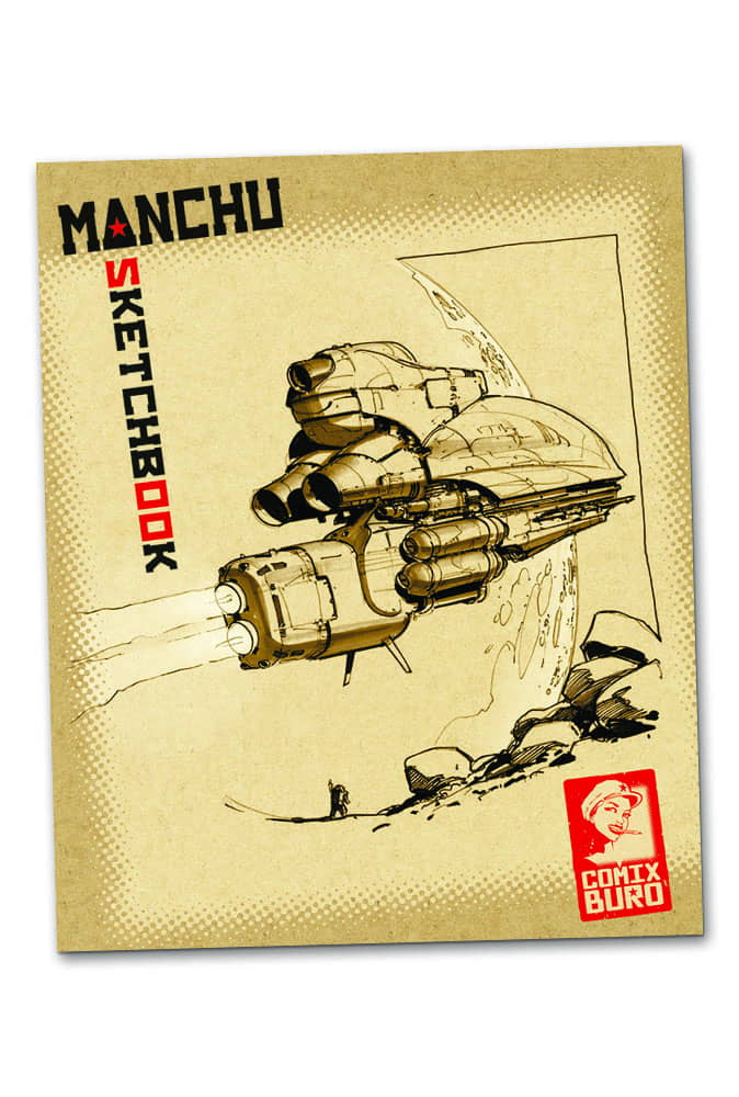 Sketchbook Manchu - Comix Buro - croquis artprint dessin - Attakus