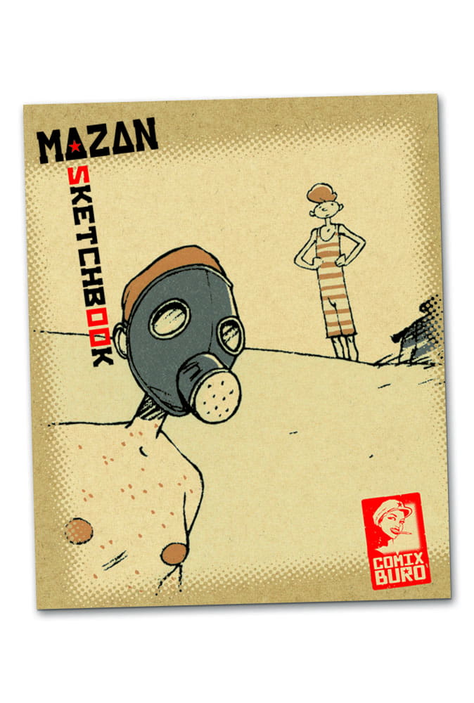 Sketchbook Mazan - Comix Buro - croquis artprint dessin - Attakus