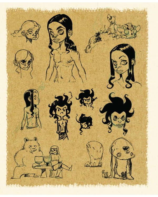 Sketchbook Mig - Comix Buro - croquis artprint dessin 7
