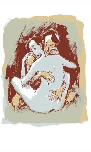 Sérigraphie de Pascal Rabaté 45x65 cm édition limitée