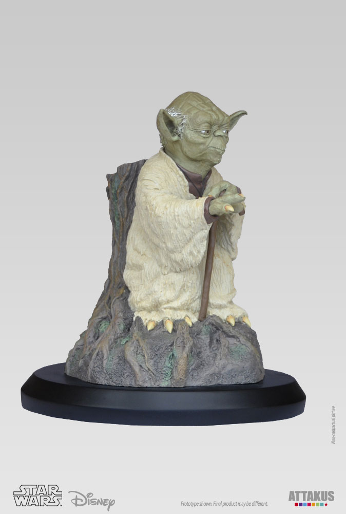Yoda Using the force - Collection Star wars - Statuette en résine