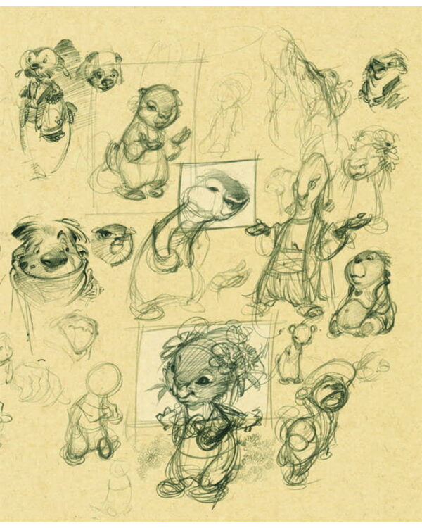 Sketchbook Varanda #1 - Comix Buro - croquis artprint dessin 4