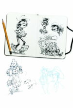 Sketchbook Yoann - Comix Buro - croquis artprint dessin 5