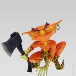 Elfe Kreeg - Collection les Z'elfes - figurine en résine