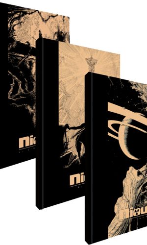 Tirage de luxe Niourk - T1 T2 T3- BD anticipationTirage de luxe Niourk – T2 - BD anticipation - Comix Buro - Olivier Vatine