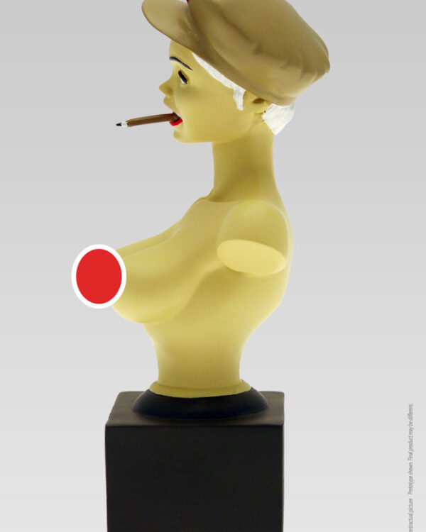 Pin-up Comix Buro – Version nue - Olivier Vatine - buste de collection en résine
