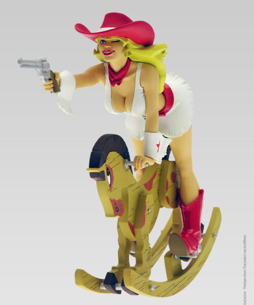 c615 buckaroo girl vatine attakus pin up figurines bandes dessinées édition limitée