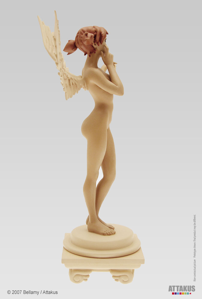 Angélique - version nue - collection Pin-up - statuette en résine - Bruno Bellamy