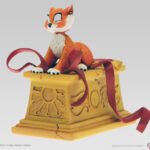 Ramsès - Bande dessinée Ishanti - Statue de collection en résine