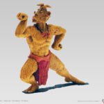 Pröfy - Collection Franco-Belge- série BD Trolls de Troy - statuette en résine - Christophe Arleston Jean-Louis Mourier