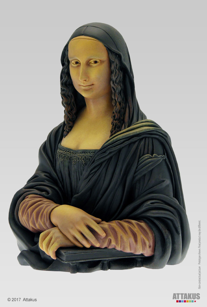 Mona Lisa - La Joconde - Statuette de collection édition limitée