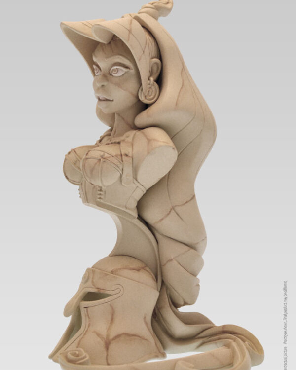 Buste Atalante - Marbre - Figurine de collection en résine - Didier Crisse 2