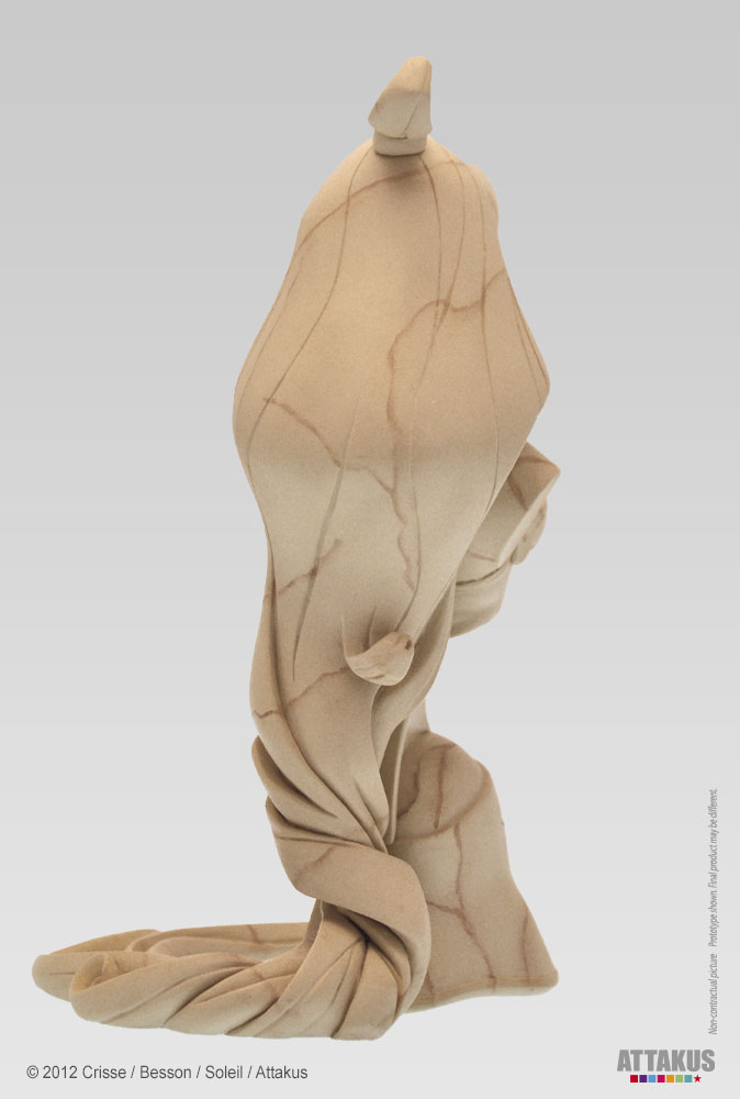 Buste Atalante - Marbre - Figurine de collection en résine - Didier Crisse 3