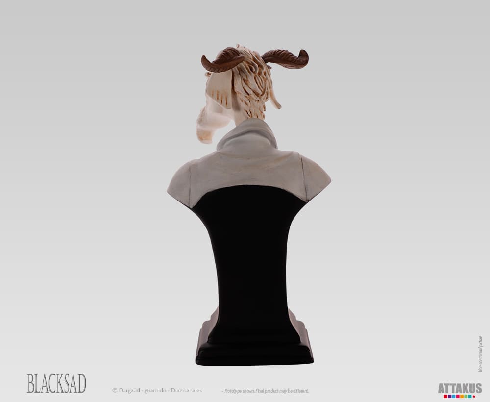 Faust Lachapelle - Collection Blacksad - Buste en résine 5
