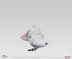 kk03 chi konami figurine 02 porte-clés animaux mignons attakus collection