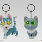 Set de 2 porte-clés Maliki : Fleya et Fëanor