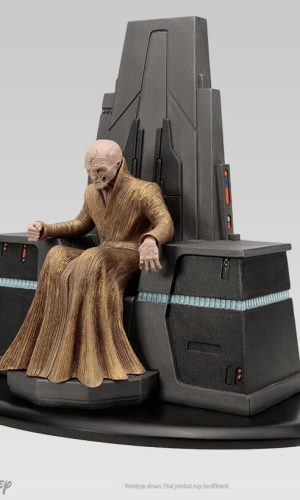 Snoke sur son trône - Collection Star wars - Statue résine porcelaine 7