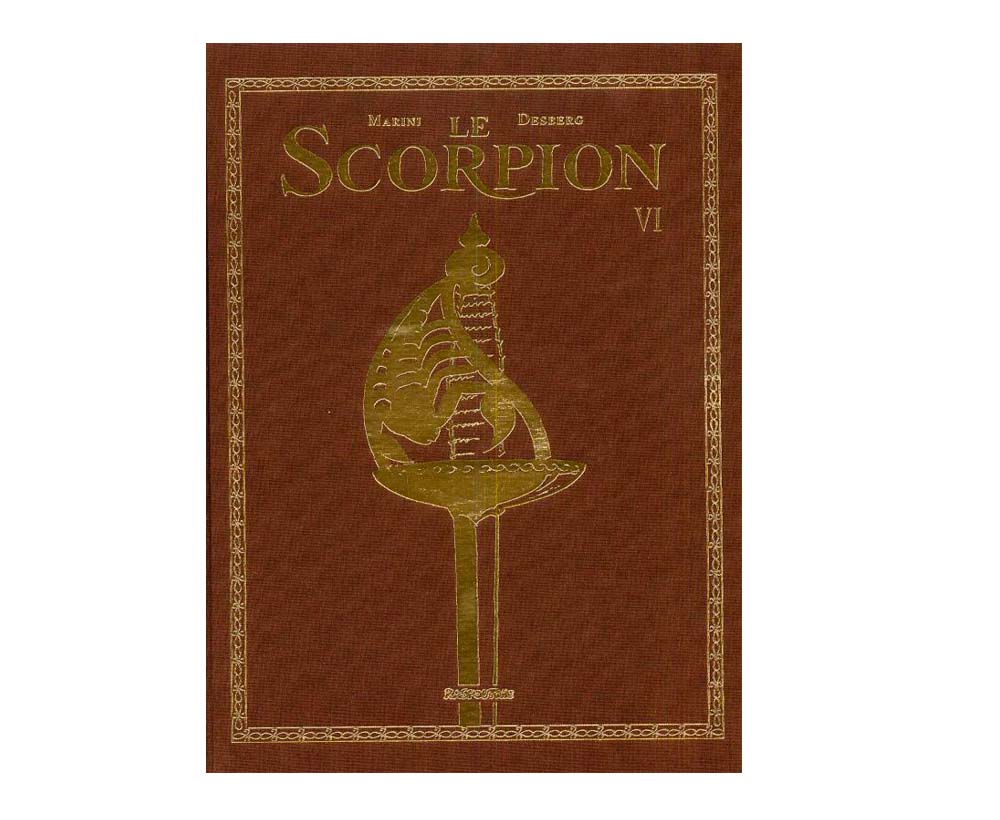 Tirage de luxe Scorpion – Tome 6 – Collection Livres bandes dessinées artbook