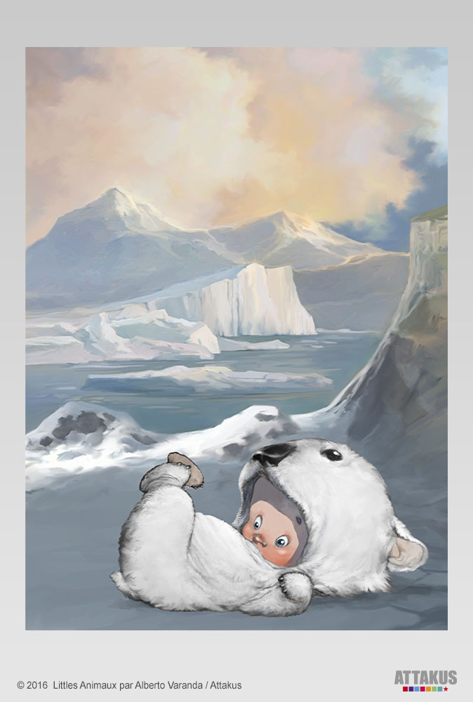Les Littles – Petit ours polaire grande image